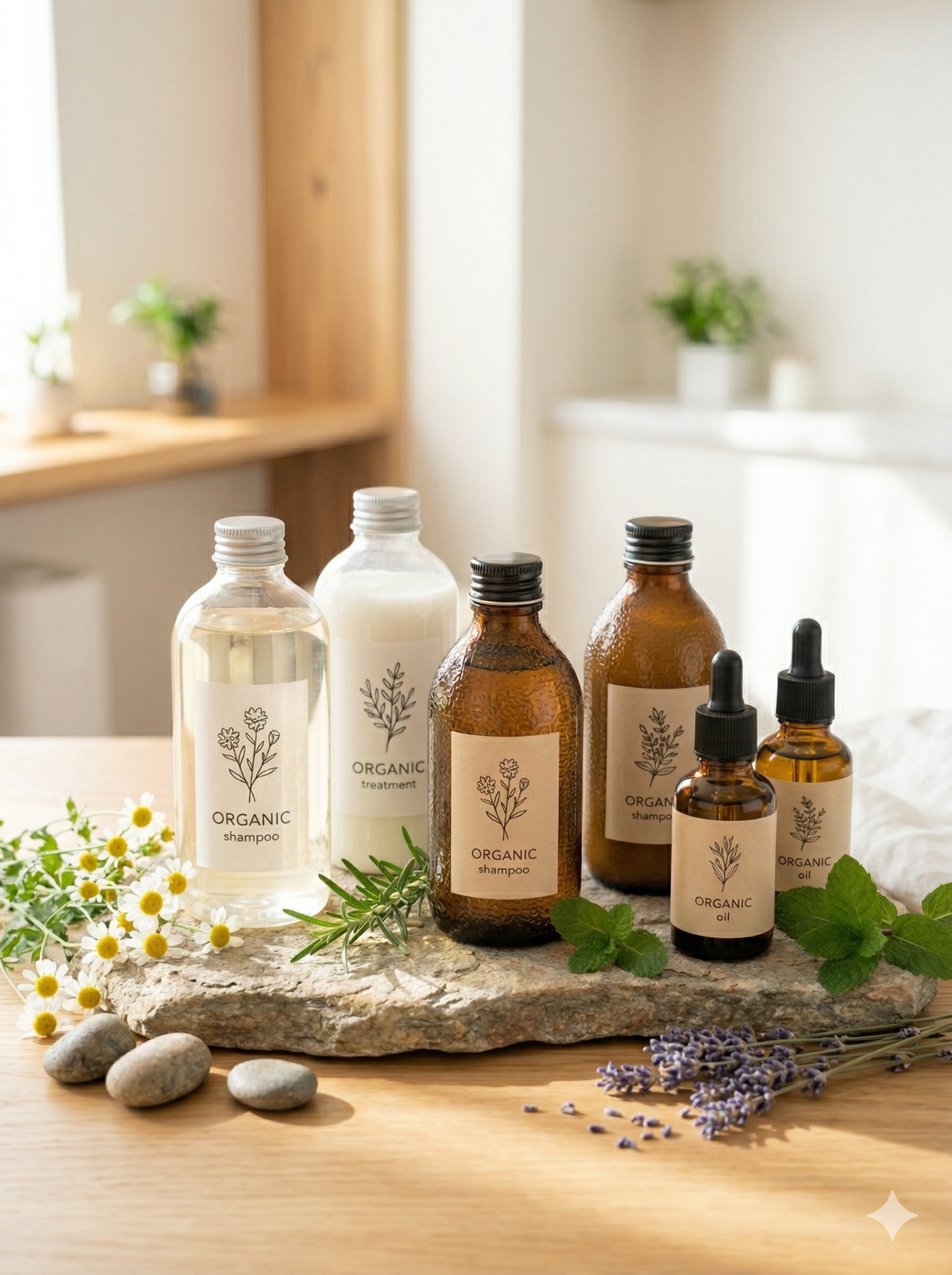 厳選されたオーガニックコスメ